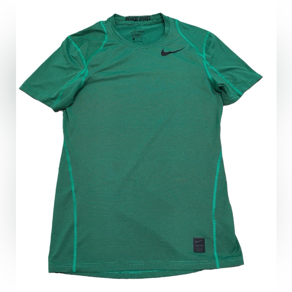 Nike Pro Mens Dri-fit Tee (Green)